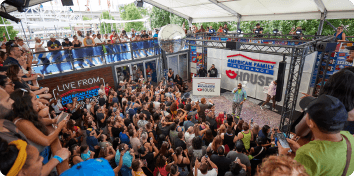 Sean Paul performing at Summerfest