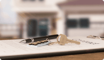 a pen and a paper on a table